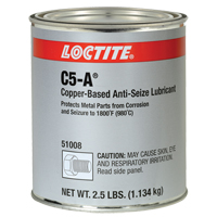 Loctite<sup>®</sup> 8008 C5-A Copper Anti-Seize Lubricant, 2.5 lbs., Can, 1800°F (982°C) Max Temp. AF272 | King Materials Handling