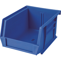 Plastic Bin, 8-1/4" W x 9" H x 18" D, Blue CB114 | King Materials Handling