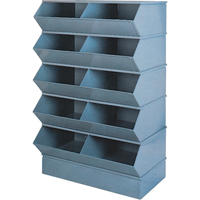Pre-Engineered Sectional Systems, 5000 lbs. Cap., 37" W x 24" D x 55" H, Blue CD361 | King Materials Handling