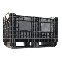 Heavy-Duty BulkTote<sup>®</sup> Container, 30" L x 16" W x 19.2" H, Black CF934 | King Materials Handling