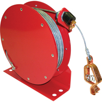 Retractable Grounding Wires, 50' Length, Heavy-Duty DB025 | King Materials Handling