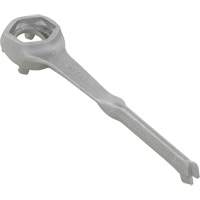 Single Ended Specialty Bung Nut Wrench, 1-1/2" Opening, 4-1/4" Handle, Non-Sparking Aluminum DC789 | King Materials Handling