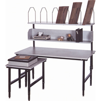 Packaging & Shipping Station, 83" W x 33" D x 60" H, Laminate PA815 | King Materials Handling