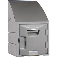 Locker, 12" x 15" x 25", Grey, Assembled FH727 | King Materials Handling