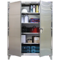 Extra Heavy-Duty Stainless Steel Cabinets FI340 | King Materials Handling