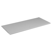 Extra Cabinet Shelf, 36" x 24", 200 lbs. Capacity, Steel, Light Grey FL646 | King Materials Handling