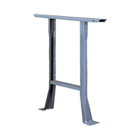 Flared Workbench Leg, Steel, 30" D x 28" H, Single FL653 | King Materials Handling