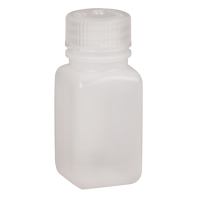 Easy-Grip Space-Saver Bottles, Square, 2 oz., Plastic HB014 | King Materials Handling