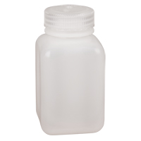 Easy-Grip Space-Saver Bottles, Square, 8 oz., Plastic HB016 | King Materials Handling