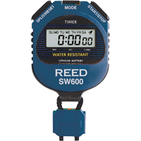 REED™ SW600 Stopwatch with ISO Certificate, Digital, Water Resistant NJW232 | King Materials Handling