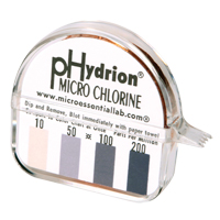 pHydrion CM-240 Hydrion Chlorine Test Paper IB866 | King Materials Handling