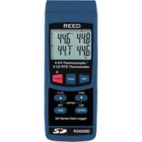 Data Logging Thermocouple Thermometer with NIST Certificate IC724 | King Materials Handling