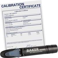 Refractometer with ISO Certificate, Analogue (Sight Glass), Brix IC781 | King Materials Handling