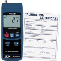 Data Logging Vibration Meter with ISO Certificate, 10% - 85% RH, 32°- 122° F ( 0° - 50° C ) IC989 | King Materials Handling