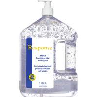 Response<sup>®</sup> Hand Sanitizer Gel with Aloe, 1890 ml, Pump Bottle, 70% Alcohol JC681 | King Materials Handling