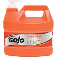 Natural Orange™ Hand Cleaner, Pumice, 3.78 L, Pump Bottle, Citrus/Orange NI254 | King Materials Handling