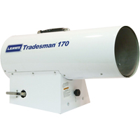 Tradesman<sup>®</sup> Forced Air Heater, Fan, Propane, 170,000 BTU/H JG953 | King Materials Handling