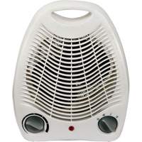Compact Heater, Fan, Electric, 5120 BTU/H JK688 | King Materials Handling