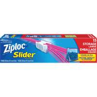 Ziploc<sup>®</sup> Slider Freezer Bags JM421 | King Materials Handling