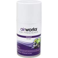 AirWorks<sup>®</sup> Metered Air Fresheners, Vineyard, Aerosol Can JM612 | King Materials Handling