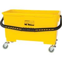 Window Washer Bucket, Yellow JN516 | King Materials Handling