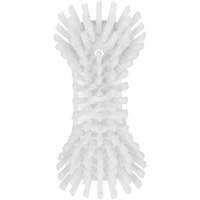 Hand Brush, Extra Stiff Bristles, 9-1/10" Long, White JQ128 | King Materials Handling