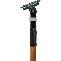 Clipper Dust Mop Handle, Wood, Quick-Connect Tip, 1" Diameter, 60" Length JQ230 | King Materials Handling