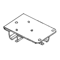 Ceiling Mount Curtain Partition Connector KB022 | King Materials Handling