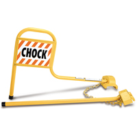 Rail Chocks, 2 Chock(s), Flushed Rail KH020 | King Materials Handling