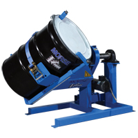 Drum Tumbler, 55 US gal. (45 Imperial Gal.) Capacity, Fixed Speed, 1 HP LU055 | King Materials Handling