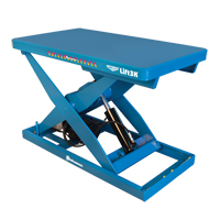 Optimus<sup>®</sup> Electric-Hydraulic Scissor Lift Table, Steel, 48" L x 28" W, 3000 lbs. Capacity LV453 | King Materials Handling
