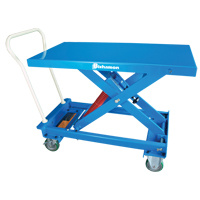 MobiLeveler<sup>®</sup> Mobile Self-Levelling Scissor Lift Work Table, 27-3/5" L x 17-4/5" W, Steel, 220 lbs. Capacity LV460 | King Materials Handling