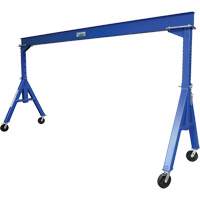 Adjustable Height Gantry Crane, 15' L, 4000 lbs. (2 tons) Capacity LW331 | King Materials Handling