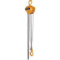 Kito Manual Chain Hoist, 15' Lift, 2000 lbs. (1 tons) Capacity, Steel Chain LW420 | King Materials Handling
