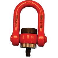 VQ Swivel Hoist Lifting Ring, M8, 12 mm Thread Length, Alloy Steel LW505 | King Materials Handling