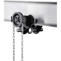 HTG Geared Clevis Trolley, 4409 lbs. (2 tons) Capacity, 2-39/64" - 8-43/64" LW530 | King Materials Handling