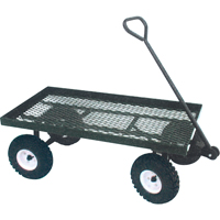 Tip-Resistant Wagons, 20" W x 38" L, 800 lbs. Capacity MH232 | King Materials Handling