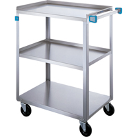 Shelf Cart, 3 Tiers, 18" W x 39" H x 31" D, 500 lbs. Capacity MI814 | King Materials Handling
