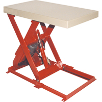 Scissor Lift Table, Steel, 36" L x 20" W, 1100 lbs. Capacity MK811 | King Materials Handling