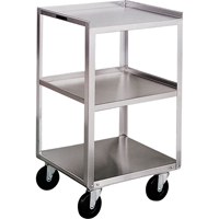 Equipment Stands, 3 Tiers, 16-3/4" W x 30-1/8" H x 18-3/4" D, 300 lbs. Capacity MK978 | King Materials Handling
