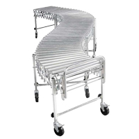 Nestaflex<sup>®</sup> Expandable/Flexible Conveyors, 18" W x 12' 10" L, 200 lbs. per lin. ft. Capacity MN861 | King Materials Handling