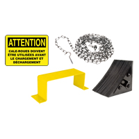 Wheel Chock Kit - French MO245 | King Materials Handling