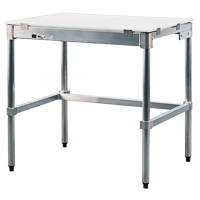 Poly-Top Workbench, 36" W x 24" D x 35-1/2" H, 2000 lbs. Capacity MO487 | King Materials Handling