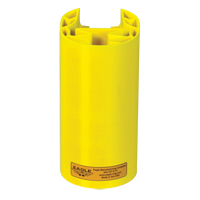 Polyethylene Rack Guard, 5" W x 6" L x 8" H, Yellow MO762 | King Materials Handling