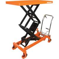 Hydraulic Scissor Lift Table, 48" L x 24" W, Steel, 1540 lbs. Capacity MP012 | King Materials Handling