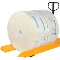 Transpalette pour matériaux en rouleaux, Acier, 48" lo x 7,5" la, Capacité 4000 lb MP129 | King Materials Handling