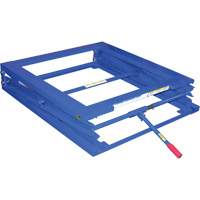 Adjustable Pallet Stand, 42-1/2" L x 40" W, 5000 lbs. Cap. MP132 | King Materials Handling