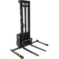 Double Mast Stacker, Electric Operated, 2200 lbs. Capacity, 150" Max Lift MP141 | King Materials Handling
