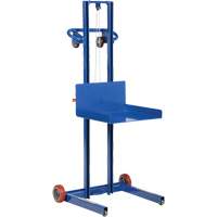 Low Profile Lite Load Lift, Hand Winch Operated, 400 lbs. Capacity, 55" Max Lift MP143 | King Materials Handling