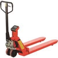 Eco Weigh-Scale Pallet Truck, 45" L x 22.5" W, 4400 lbs. Cap. MP254 | King Materials Handling